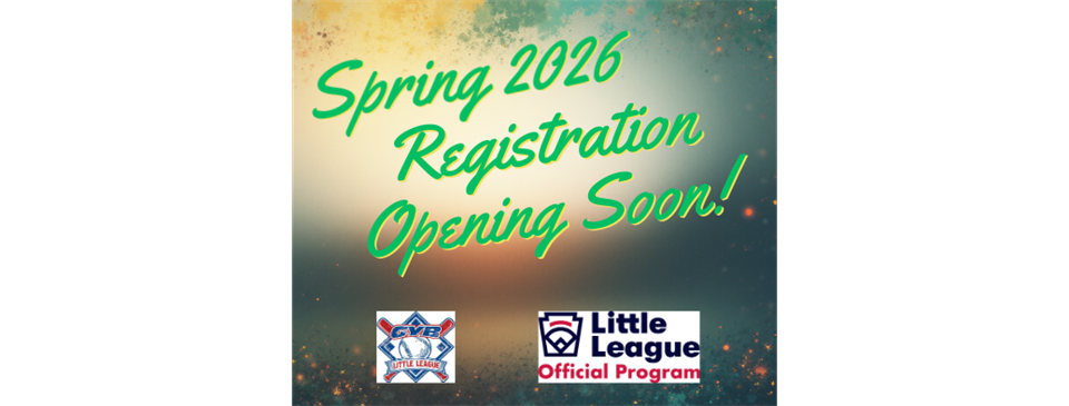 Registration Opening Soon!