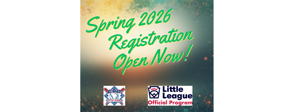 Registration Is Now Open!